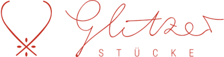 Logo Glitzer Stücke