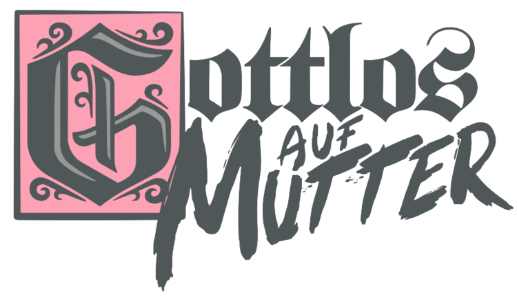 Logo Gottlos Auf Mutter