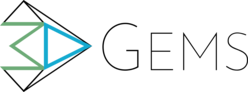 Logo 3D Gems