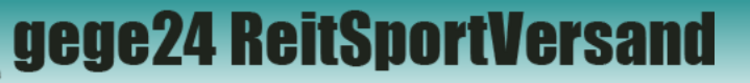 Logo gege24 ReitSportVersand
