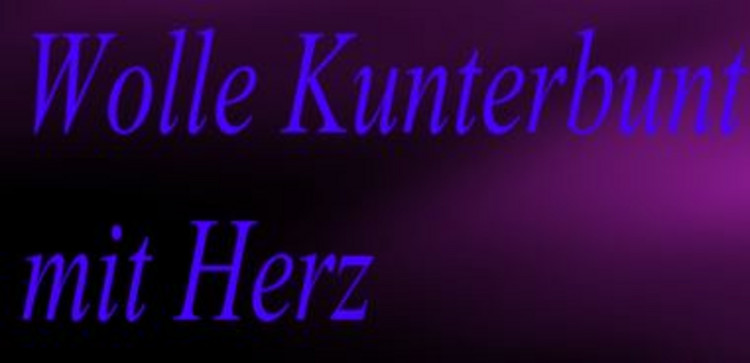 Logo Wolle Kunterbunt mit Herz