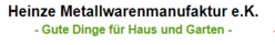 Logo Heinze Metallwarenmanufaktur