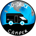Logo 3D Druck Camper