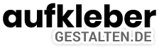Logo aufkleber gestalten