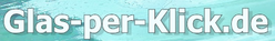 Logo Glas per Klick