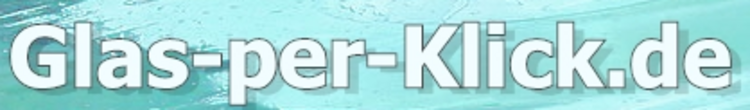 Logo Glas per Klick