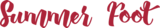 Logo Summer Foot