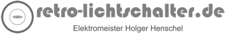 Logo Retro Lichtschalter