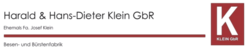 Logo Harald & Hans-Dieter Klein GbR