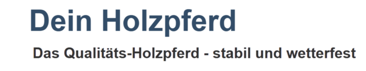 Logo Dein Holzpferd