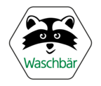 Logo Waschbär