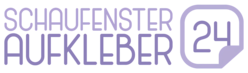 Logo Schaufenster Aufkleber24
