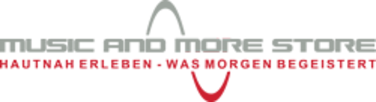 Logo Music and More Store