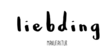 Logo liebding Manufaktur