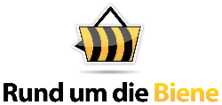 Logo Rund um die Biene