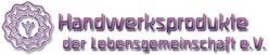 Logo Handwerksprodukte der Lebensgemeinschaft e. V.