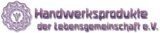 Logo Handwerksprodukte der Lebensgemeinschaft e. V.
