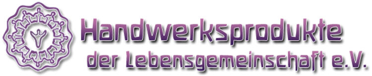 Logo Handwerksprodukte der Lebensgemeinschaft e. V.