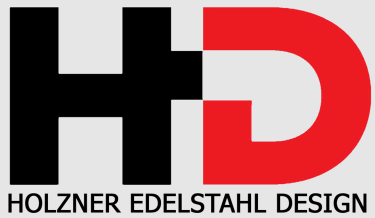 Logo Holzner Edelstahl Design