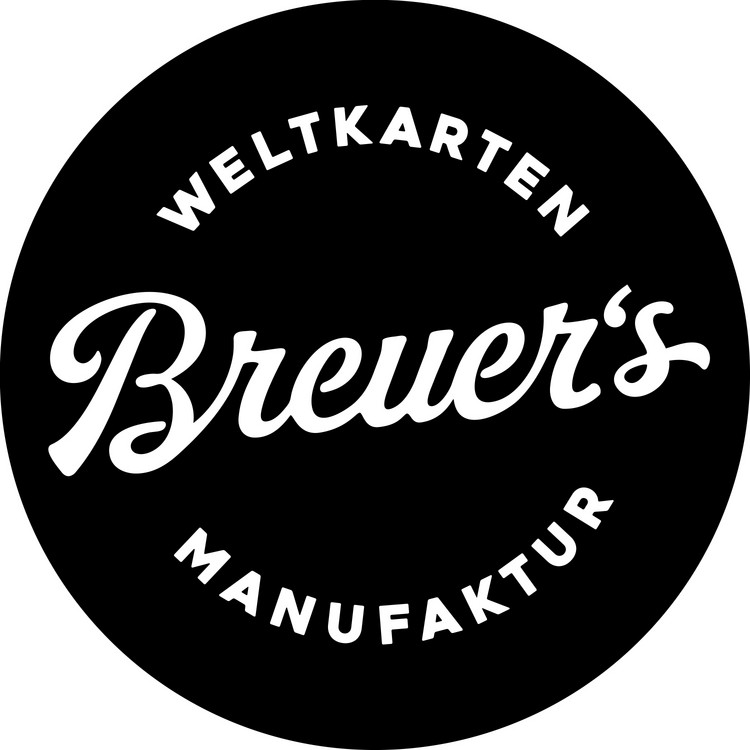 Logo Breuers Weltkarten